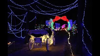 Horse amp Carriage Tours at Santas Wonderland  2018 [upl. by Eltsyrc]