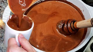 MEXICAN HOT CHOCOLATE  Homemade Mexican Hot Chocolate Recipe [upl. by Malinda]