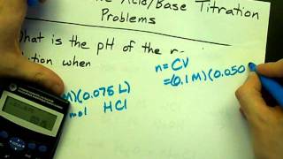 How to Solve Titration Problems HCl  NaOH [upl. by Walsh403]