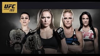 UFC 193 Rousey vs Holm  Extended Preview [upl. by High]