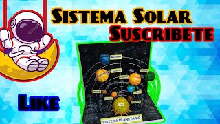 MAQUETA DEL SISTEMA PLANETARIO [upl. by Sirois]