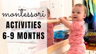 Montessori for Babies  69 Month Activities and More [upl. by Nwahsan101]