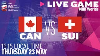 CanadaSwitzerland  Quarterfinals  Full Game  2019 IIHF Ice Hockey World Championship [upl. by Taddeusz]