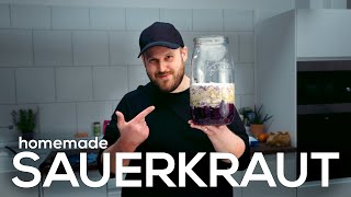 How to Make Sauerkraut in a Kilner Jar [upl. by Reifnnej839]