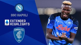 Napoli vs Empoli Extended Highlights  Serie A  CBS Sports Golazo [upl. by Coad]