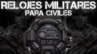 7 Relojes TÁCTICOS MILITARES para Civiles🚨 [upl. by Alegnaed981]