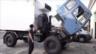 Stewart Stevenson LMTV Expedition RV Conversion Part1 [upl. by Okiam630]