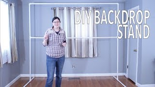 DIY PVC Backdrop  Party Planning How Tos [upl. by Siravart894]