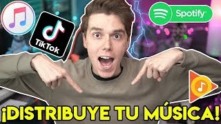 ¡Cómo Subir Tu Música a Spotify y Plataformas GRATIS  Amuse [upl. by Jojo694]