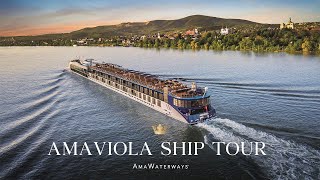 Tour AmaWaterways AmaViola River Cruise Ship [upl. by Tegdig]