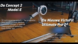 Review Roeitrainers  De Nieuwe VirtuFit Ultimate Pro 2 amp Concept 2  Bodyweight Workouts [upl. by Gilbye433]