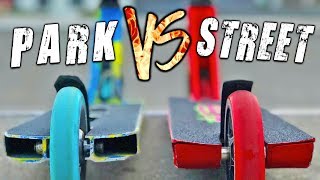 PARK vs STREET BEST CUSTOM PRO SCOOTERS [upl. by Eustace40]