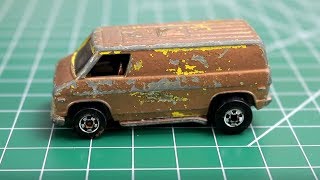 Hot Wheels Customization  1974 Custom Van [upl. by Htebasyle]