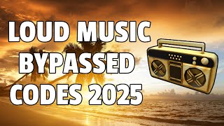 LOUD MUSIC BYPASSED Roblox Ids WORKING 2025 [upl. by Payson435]