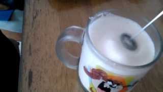 Aerolatte Review Frothing Cold Milk In Under 1 Minute [upl. by Amorette]