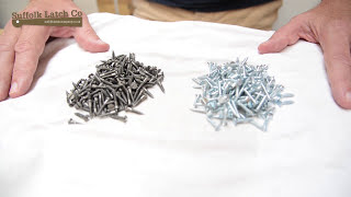 How to Strip Galvanised Zinc Plating from Screws [upl. by Randene]