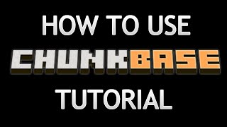 How to use Chunkbase Tutorial [upl. by Dranel]