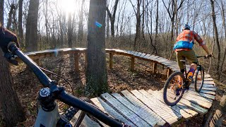 The BEST trails in Bentonville  Mountain Biking Coler Preserve in Arkansas [upl. by Jorgensen]