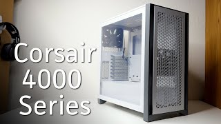 Corsair 4000D Airflow amp 4000X teardown and tour [upl. by Eresed]